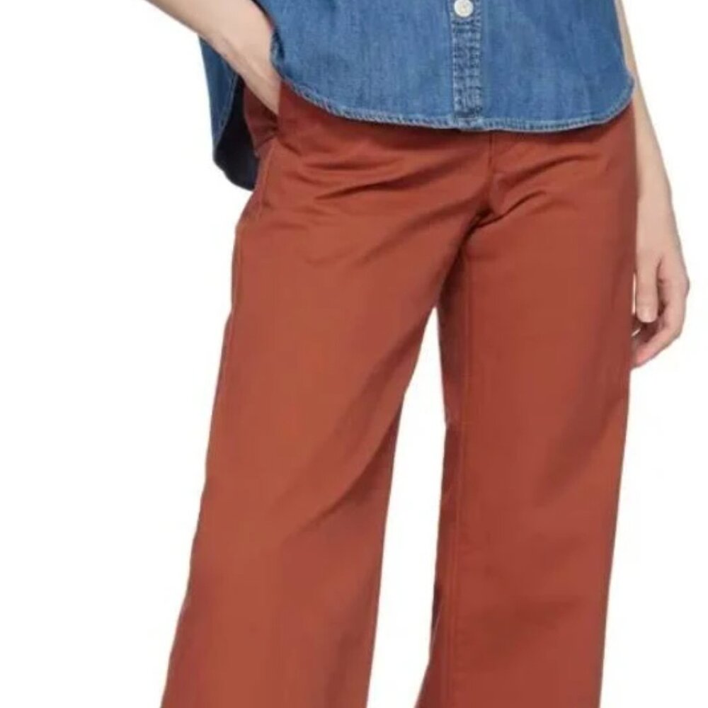 Levi’s Orange Baggy Trousers, Size 28, Like New